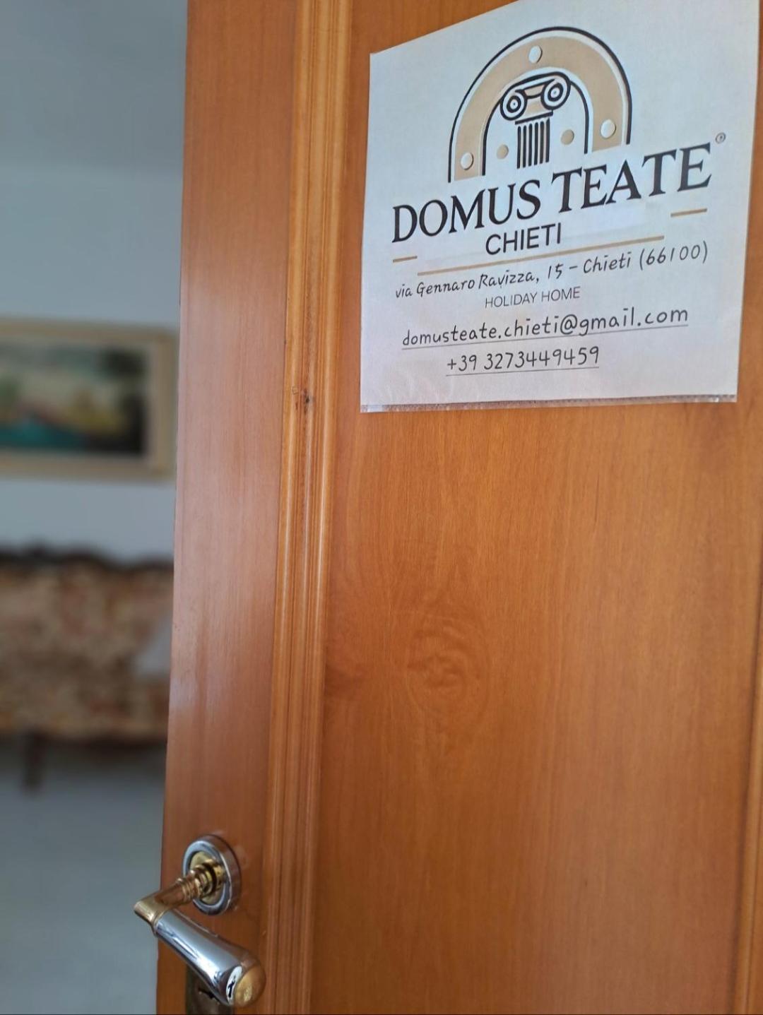 Domus Teate - Chieti Lägenhet Exteriör bild